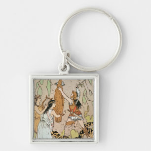 Jason, der die goldene Fleece ergreift Schlüsselanhänger