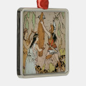 Jason, der die goldene Fleece ergreift Silbernes Ornament (Rechts)