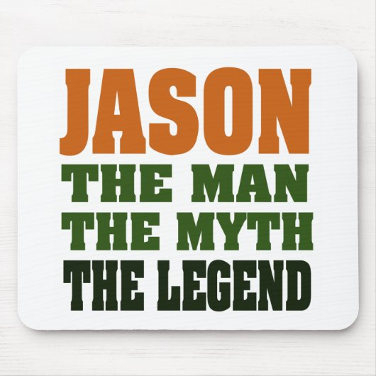 Jason - der Mann, der Mythos, die Legende! Mousepad (Vorne)