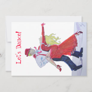 Jason Donovan Kristina Rihanoff Foxtrot Cartoon Einladung