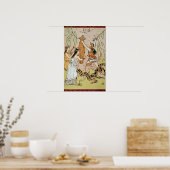 Jason ergreift die Goldene Fleece Poster (Küche)