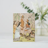 Jason ergreift die Goldene Fleece Postkarte (Stehend Vorderseite)