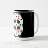 Jason Freitag der 13. Zweifarbige Tasse (VorderseiteRechts)
