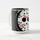 Jason Freitag der 13. Zweifarbige Tasse (Vorderseite Links)