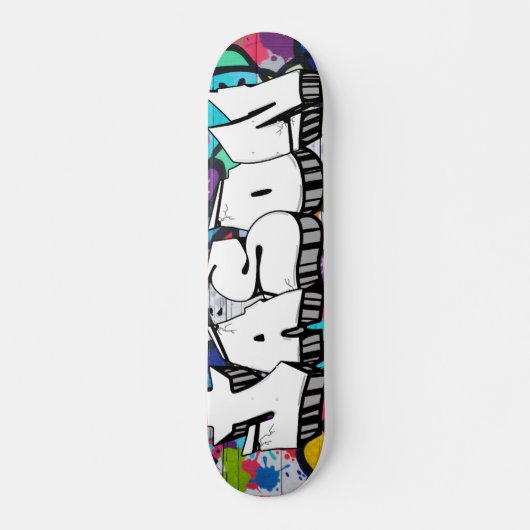 Jason Graffiti Custom Personalisiert Skateboard (Vorne)