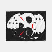 Jason Hockey Masask Halloween Freitag, 13. Fleecedecke (Vorderseite (Horizontal))