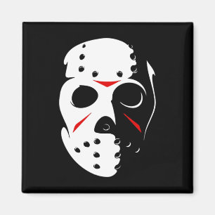 Jason Hockey Masask Halloween Freitag, 13. Magnet