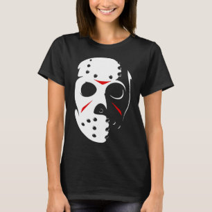 Jason Hockey Mask Halloween Freitag, 13. T-Shirt