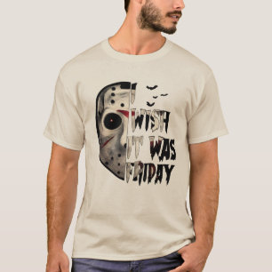 Jason Horror Freitag Halloween T-Shirt