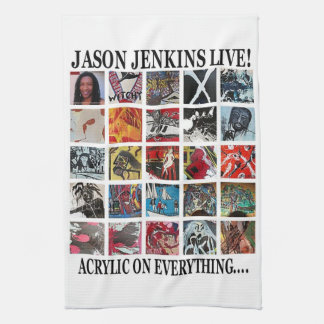 JASON JENKINS LEBEN! ACRYLIC ÜBER ALLES HANDTUCH