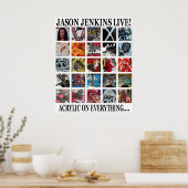 JASON JENKINS LEBEN! ACRYLIC ÜBER ALLES POSTER (Küche)
