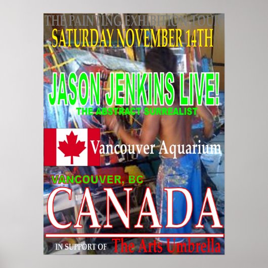 JASON JENKINS LEBT IN KANADA POSTER (Vorne)