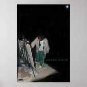 JASON JENKINS LIVE BLACK GRAPHIC POSTER (Vorne)