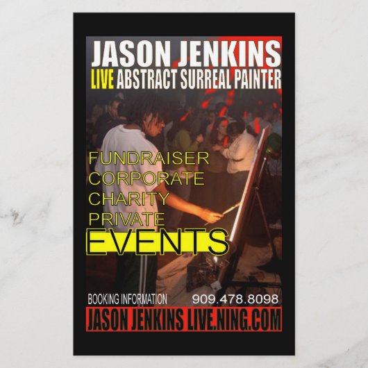 JASON JENKINS LIVE EVENTS FLYER (Vorne)
