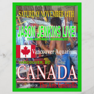 JASON JENKINS LIVE IN KANADA FLYER