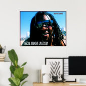 JASON JENKINS LIVE.NING.COM POSTER (Heimbüro)