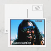 JASON JENKINS LIVE POSTKARTE (Vorne/Hinten)