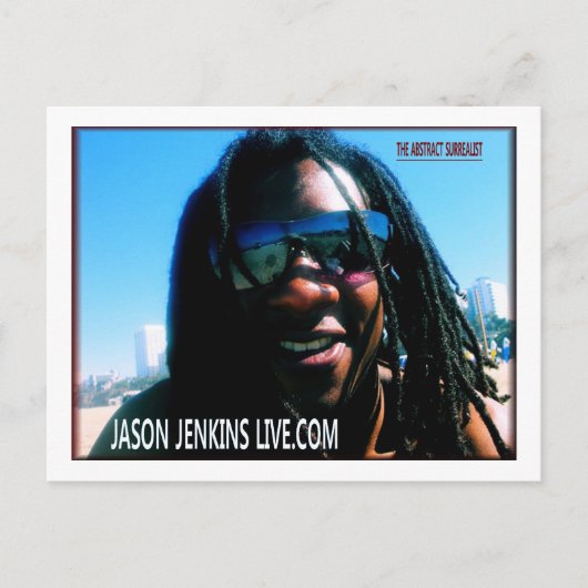 JASON JENKINS LIVE POSTKARTE (Vorderseite)