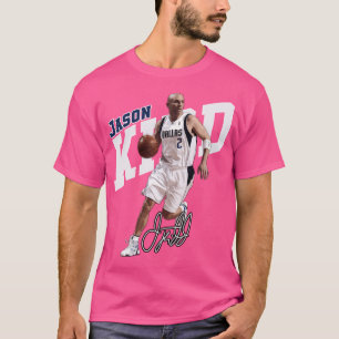 Jason Kidd Basketball-Legende Unterschrift Vintage T-Shirt