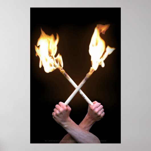 Jason. L Flammenposter 2 Poster (Vorne)