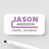 Jason Name Tag Namensschild (Beispiel)