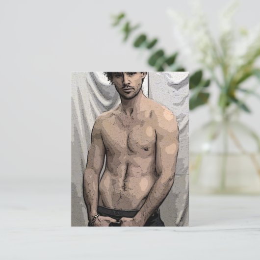 Jason Postkarte (Stehend Vorderseite)