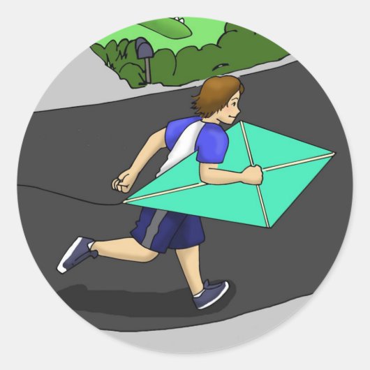 Jason Runder Aufkleber (Vorderseite)