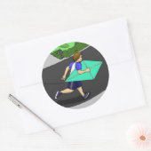 Jason Runder Aufkleber (Umschlag)