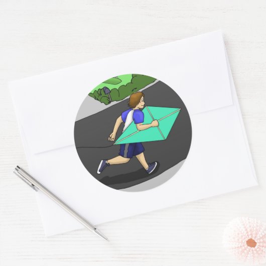 Jason Runder Aufkleber (Umschlag)