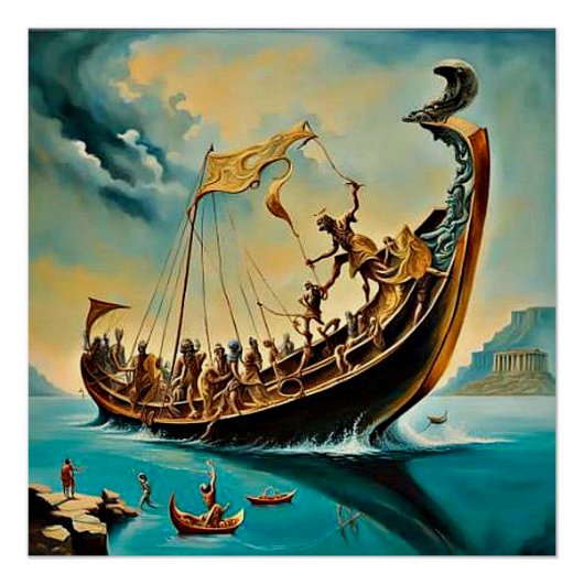 Jason und die zerrissenen Argonauts Poster (Vorderseite)