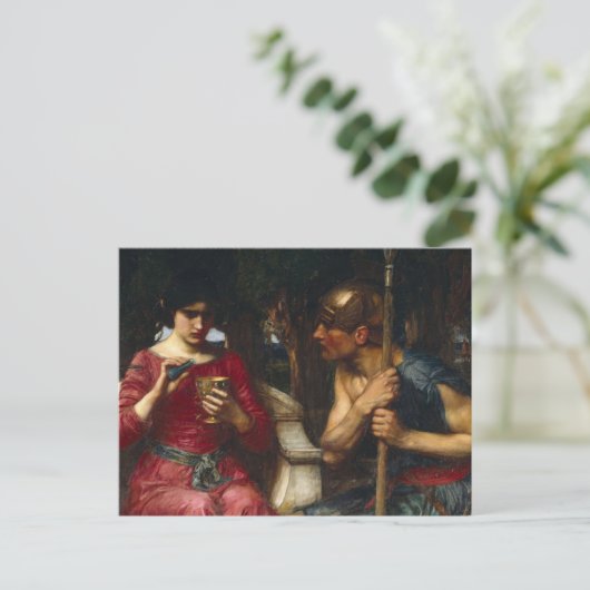 Jason und Medea Postkarte (Stehend Vorderseite)