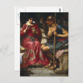 Jason und Medea Postkarte (Vorne/Hinten)