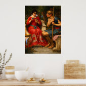 Jason und Medea von John William Waterhouse  Poster (Küche)