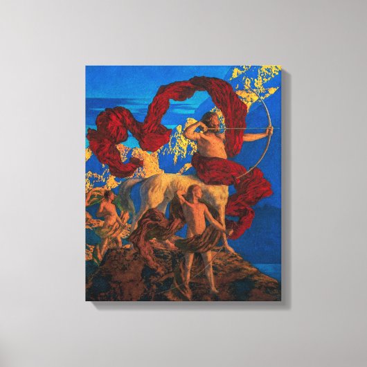 Jason und sein Lehrer | Maxfield Parrish | Leinwanddruck (Vorderseite)