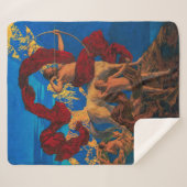 Jason und sein Lehrer | Maxfield Parrish | Sherpadecke (Vorderseite (Horizontal))