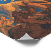 Jason und sein Lehrer von Maxfield Parrish Poster (Ecke)