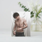 Jason's Torso Postkarte (Stehend Vorderseite)