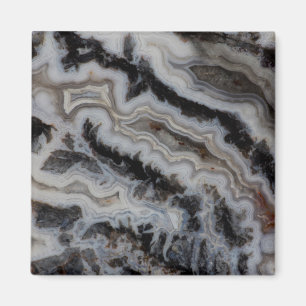 Jasper-Achat-Mischplatte Magnet