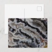 Jasper Agate Mixed Slab Postkarte (Vorne/Hinten)