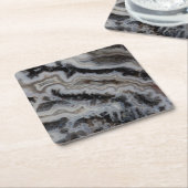 Jasper Agate Mixed Slab Rechteckiger Pappuntersetzer (angewinkelt)