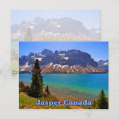Jasper Alberta Canada Postkarte (Vorne/Hinten)