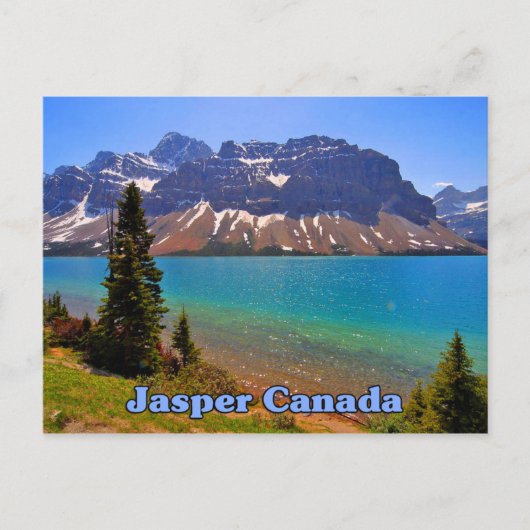 Jasper Alberta Canada Postkarte (Vorderseite)