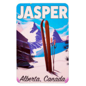 Jasper Alberta Canada Reiseplakat Magnet (Vertikal)