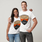 JASPER ALBERTA CANADA Skiing Ski Mountain Mountai T-Shirt (Unisex)