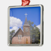 Jasper, Alberta. Silbernes Ornament (Links)