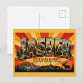 Jasper Alberta Wild & Serene Postkarte (Vorne/Hinten)