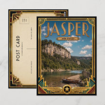 Jasper Arkansas Vintage Art Deco Golden Age