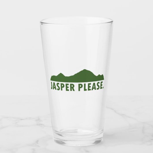 Jasper Bitte Glas (Vorderseite)