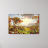 JASPER F. CROPSEY Herbst auf dem Hudson River 1860 Leinwanddruck (Vorderseite)