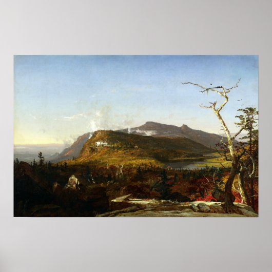 Jasper Francis Cropsey Catskill Mountain House Poster (Vorne)